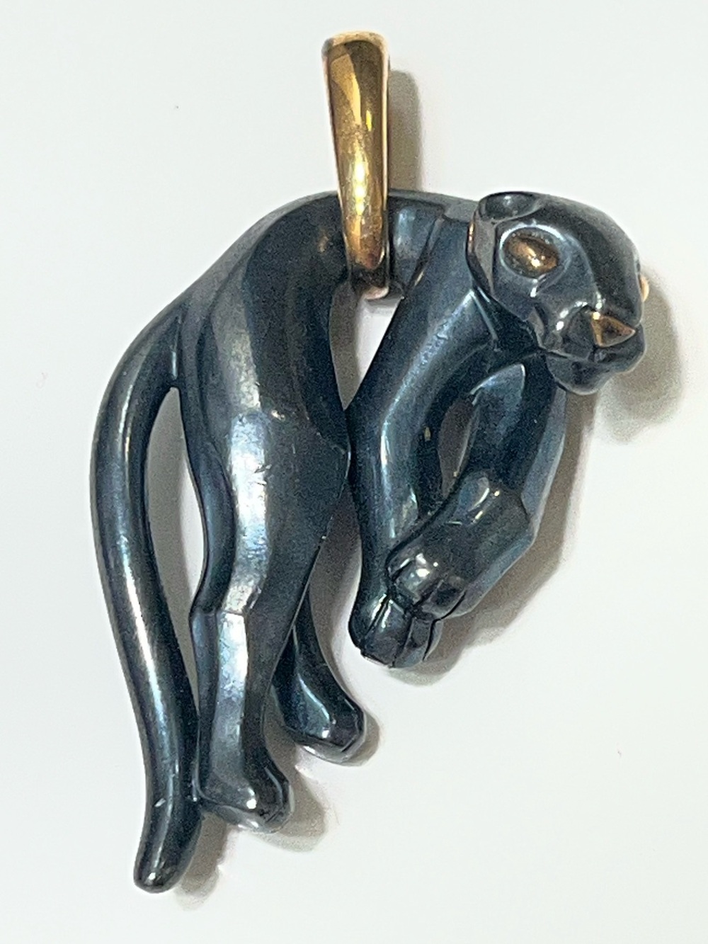 Cartier Panthere Necklace Pendent Serial 903989